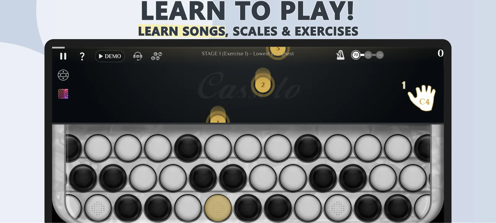 Accordion Chromatic Cassoto: screenshot 2 of 6