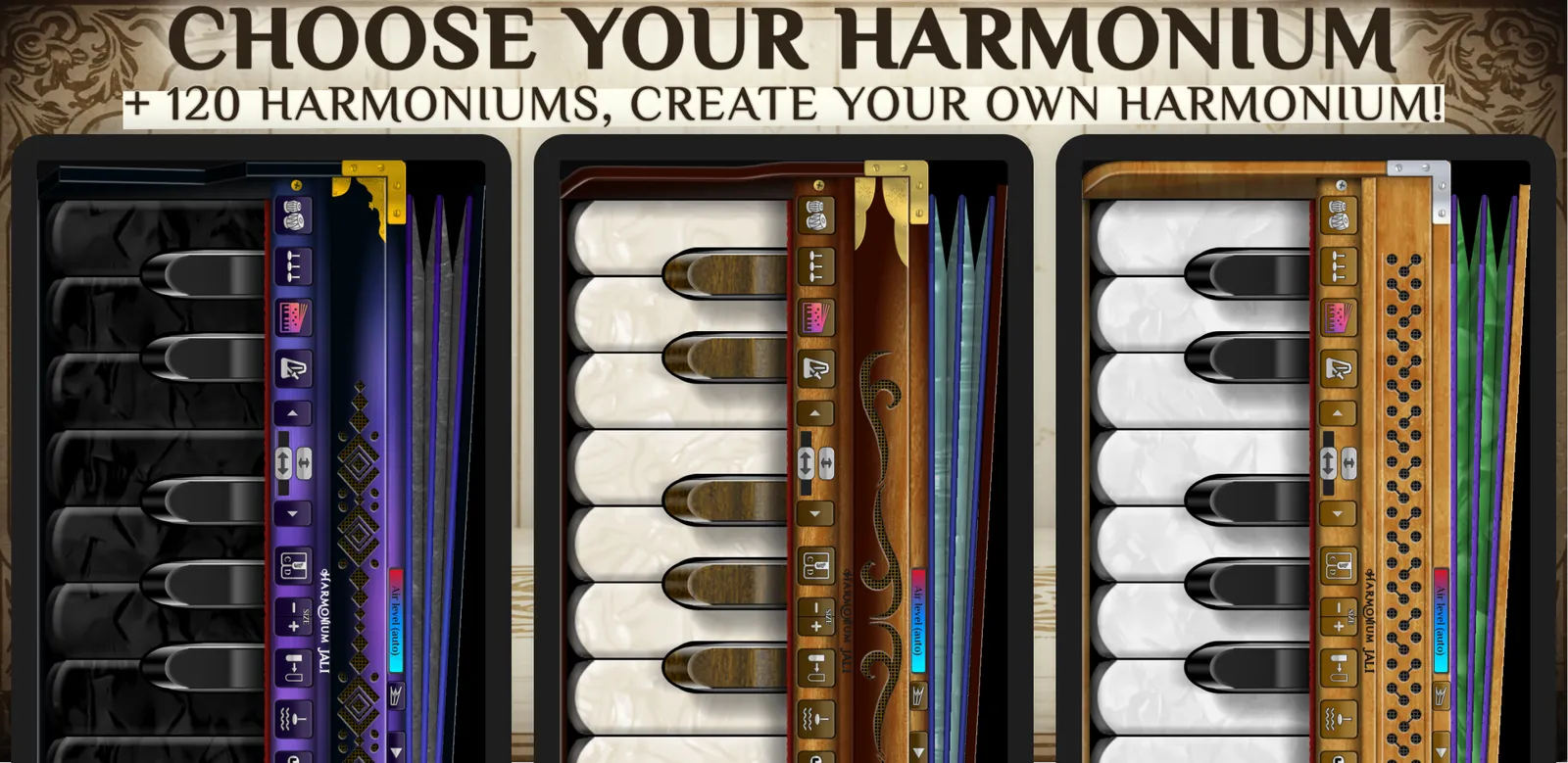 Harmonium Jali: Real HD Sounds: captura de pantalla 4 de 6