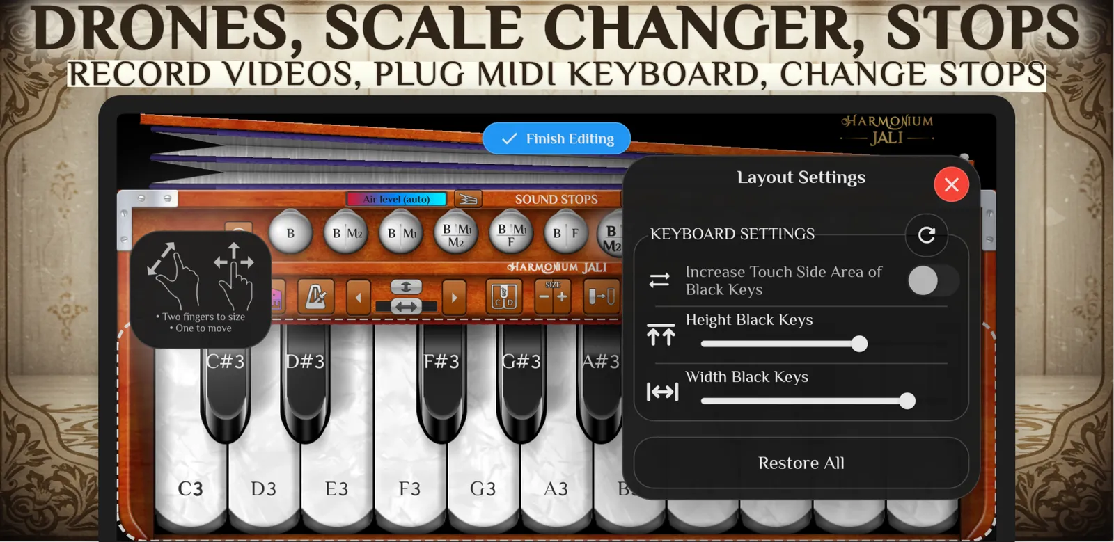 Harmonium Jali: Real HD Sounds: captura de pantalla 6 de 6