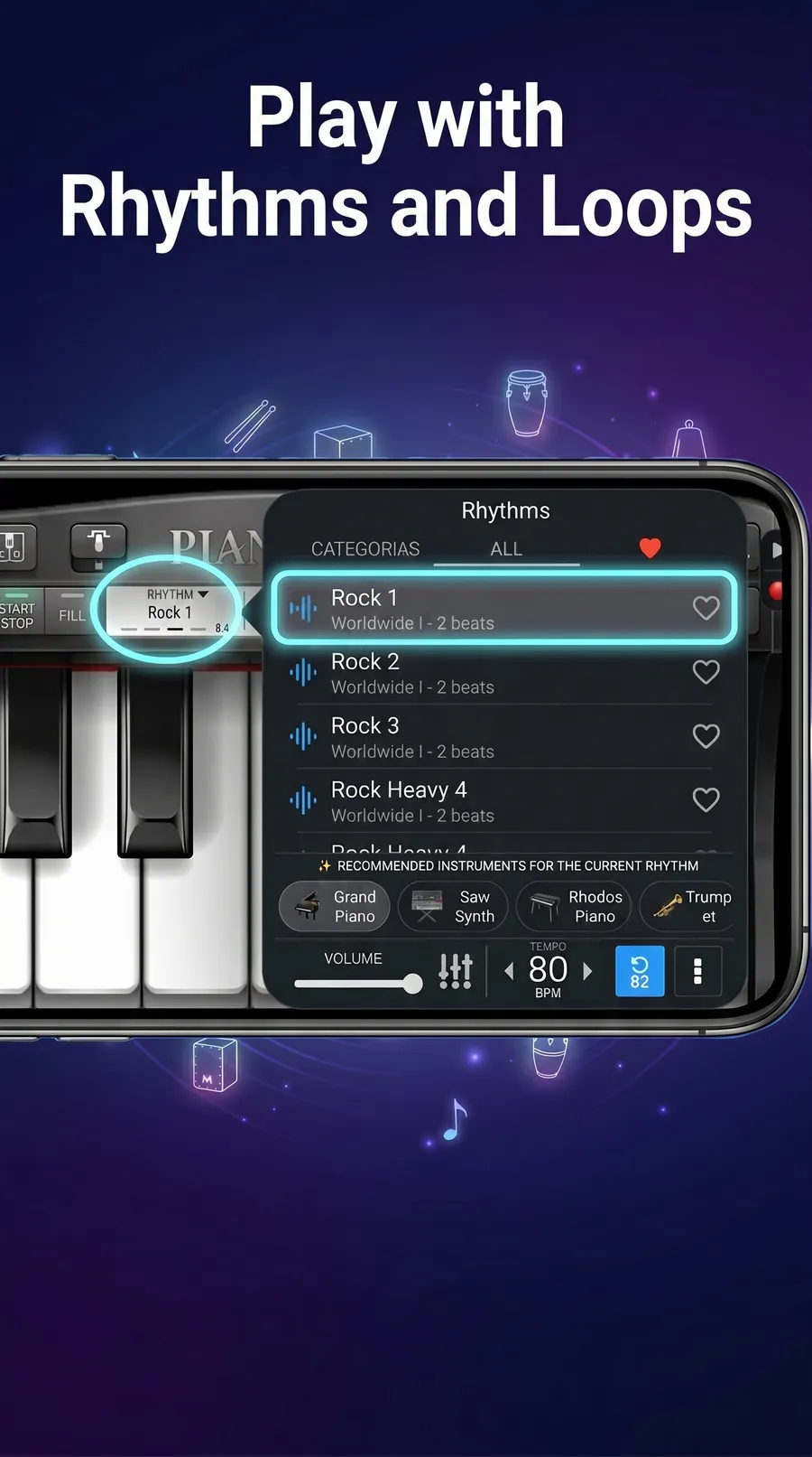 Piano Evo: Learn Songs & Music: screenshot 5 of 7