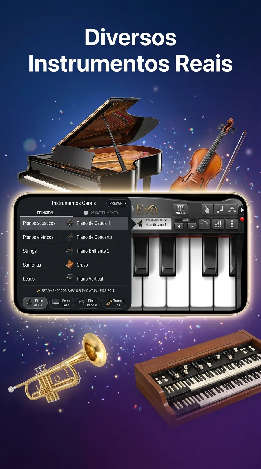 Piano Evo: Aprender Musicas: captura de tela 6 de 7