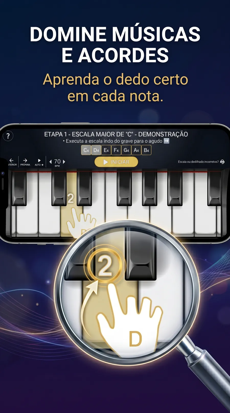 Piano Evo: Aprender Musicas: captura de tela 4 de 7