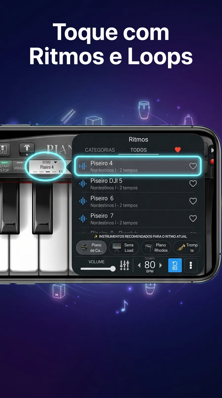 Piano Evo: Aprender Musicas: captura de tela 5 de 7