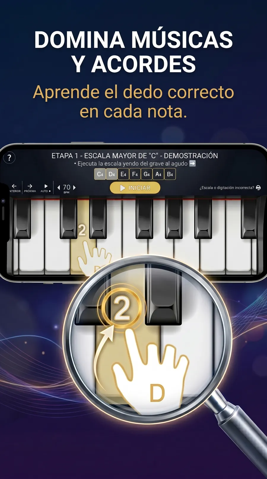 Piano Evo: Aprende Canciones: captura de pantalla 4 de 7