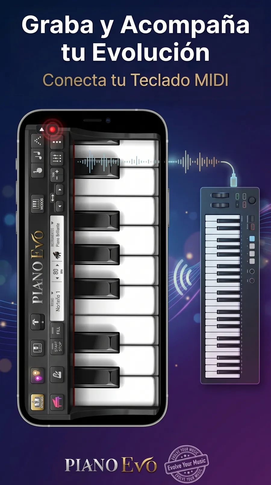 Piano Evo: Aprende Canciones: captura de pantalla 7 de 7