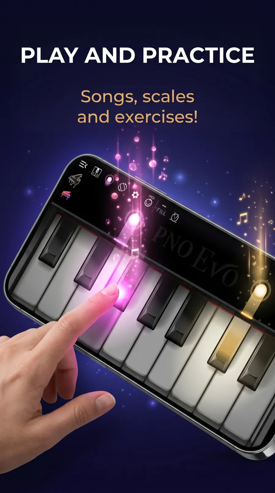 Piano Evo: Learn Songs & Music: screenshot 2 of 7
